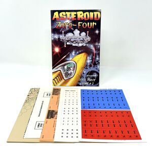 Asteroid Zero-Four Task Force Games TFG 1002 1979 Unpunched Sci-Fi Wargame